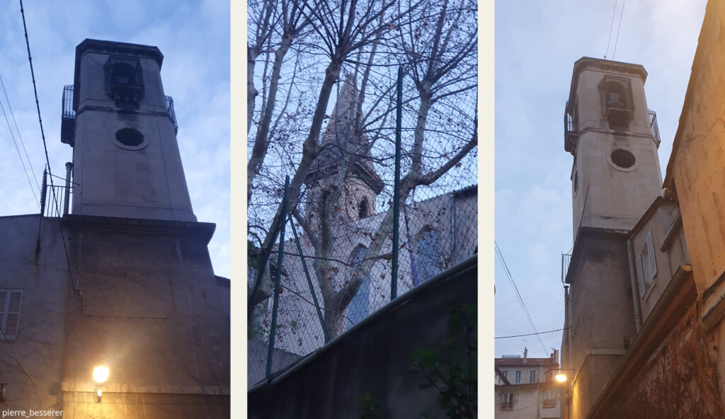 Les clochers de la Trinité-La-Palud et Mazenod
