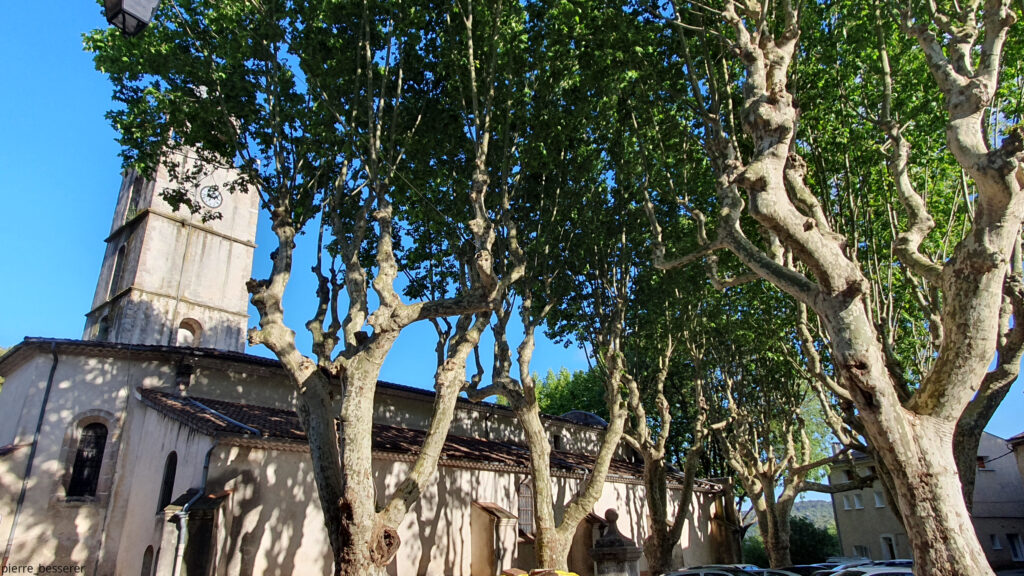 Eglise de Méounes dans la ville
