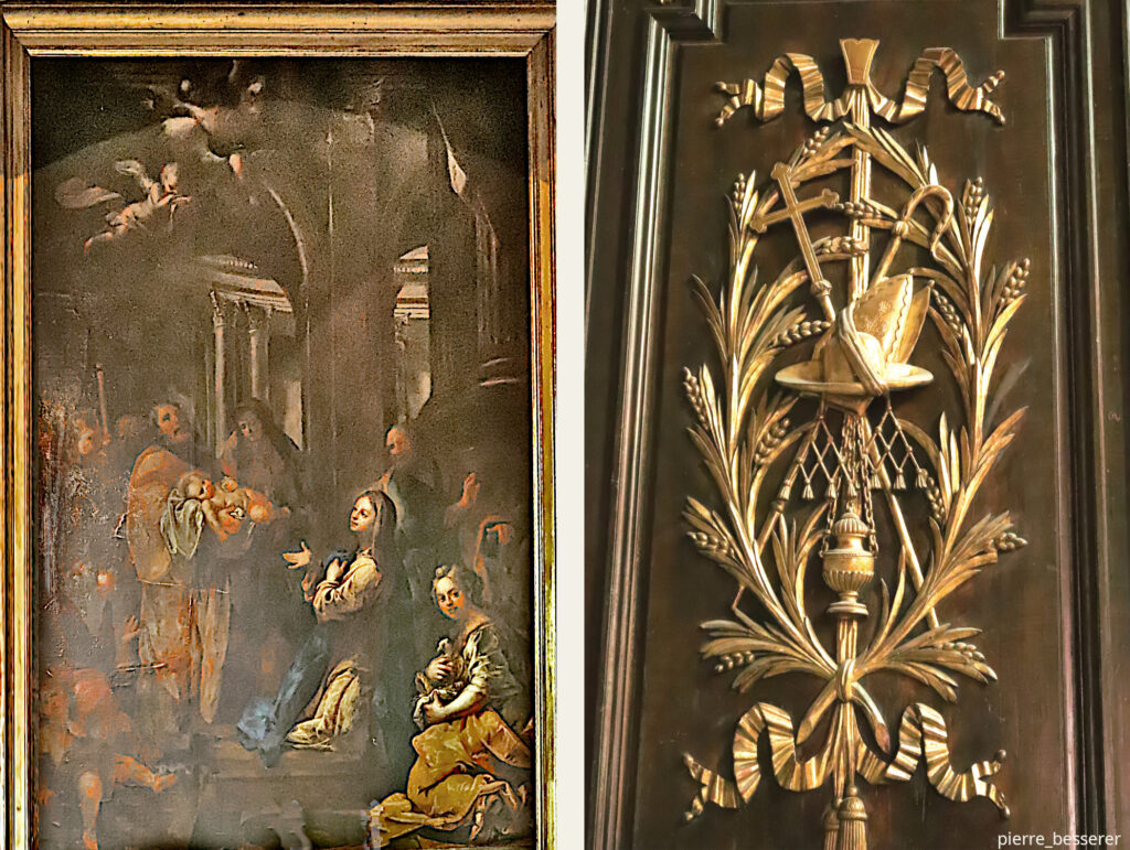 Présentation de Jésus au Temple Michel Serre - Chapelle des notaires