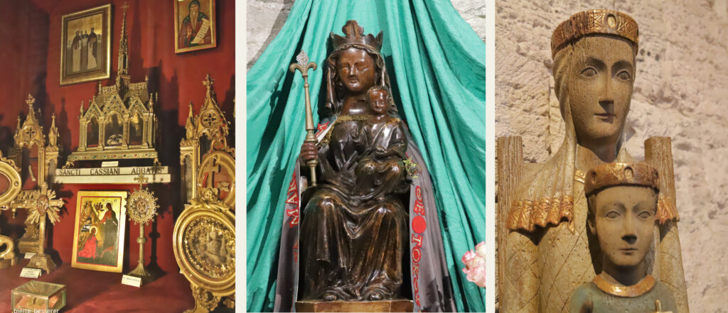 reliques et statues