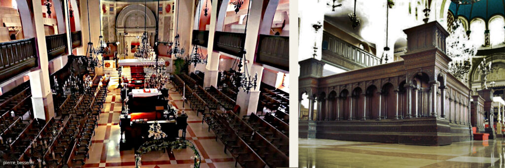 Synagogue interieur