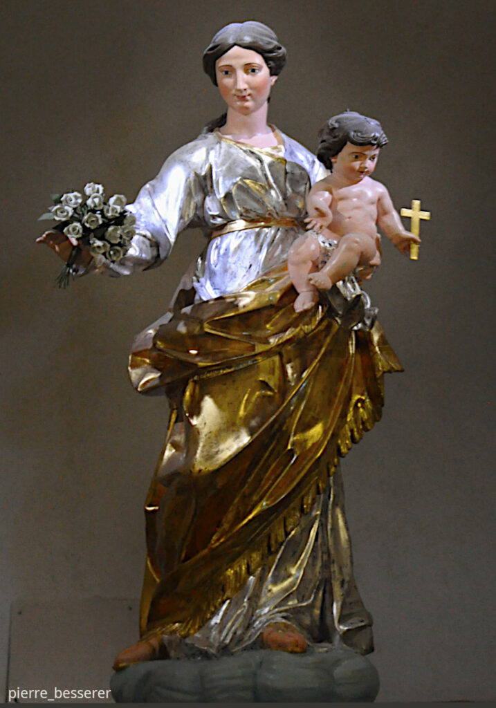 La vierge au bouquet