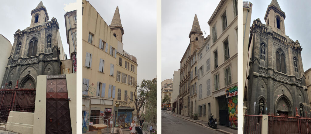 Facade et clocher Mazenod