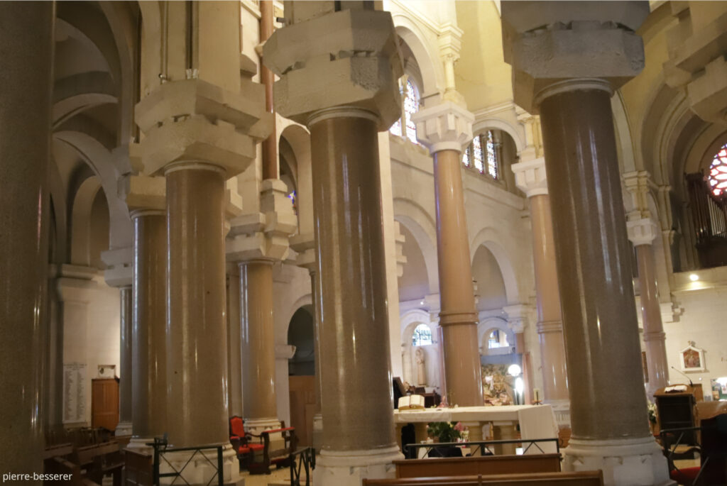 colonnes sacré-coeur