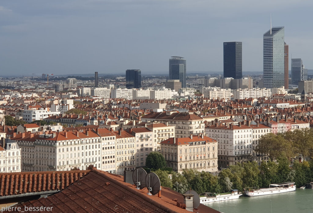 Panorama place Bellevue Croix-Rousse Lyon