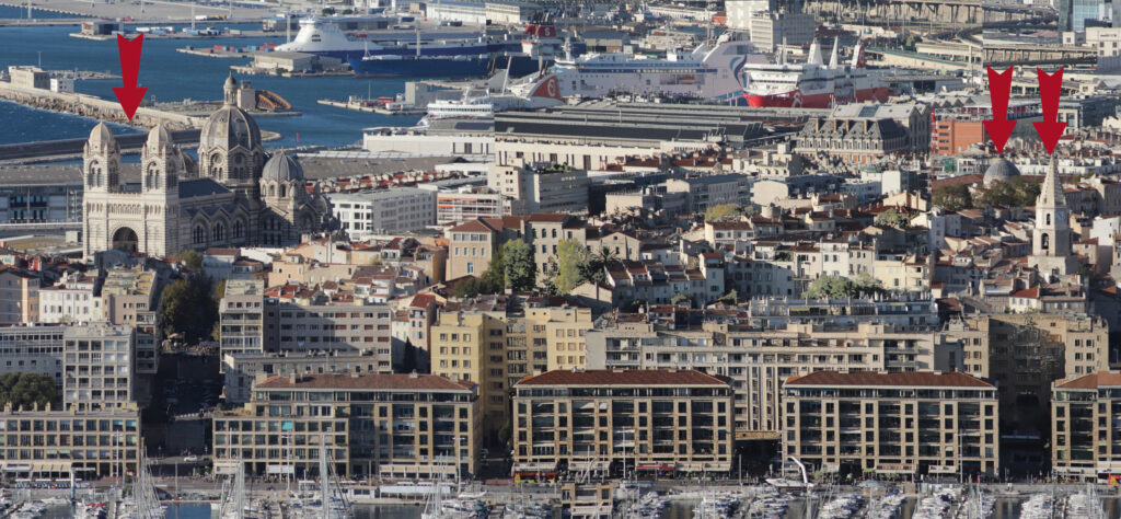 La Major, les Accoules et la Vieille-Charité Marseille