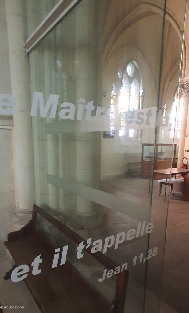 Le maitre est la