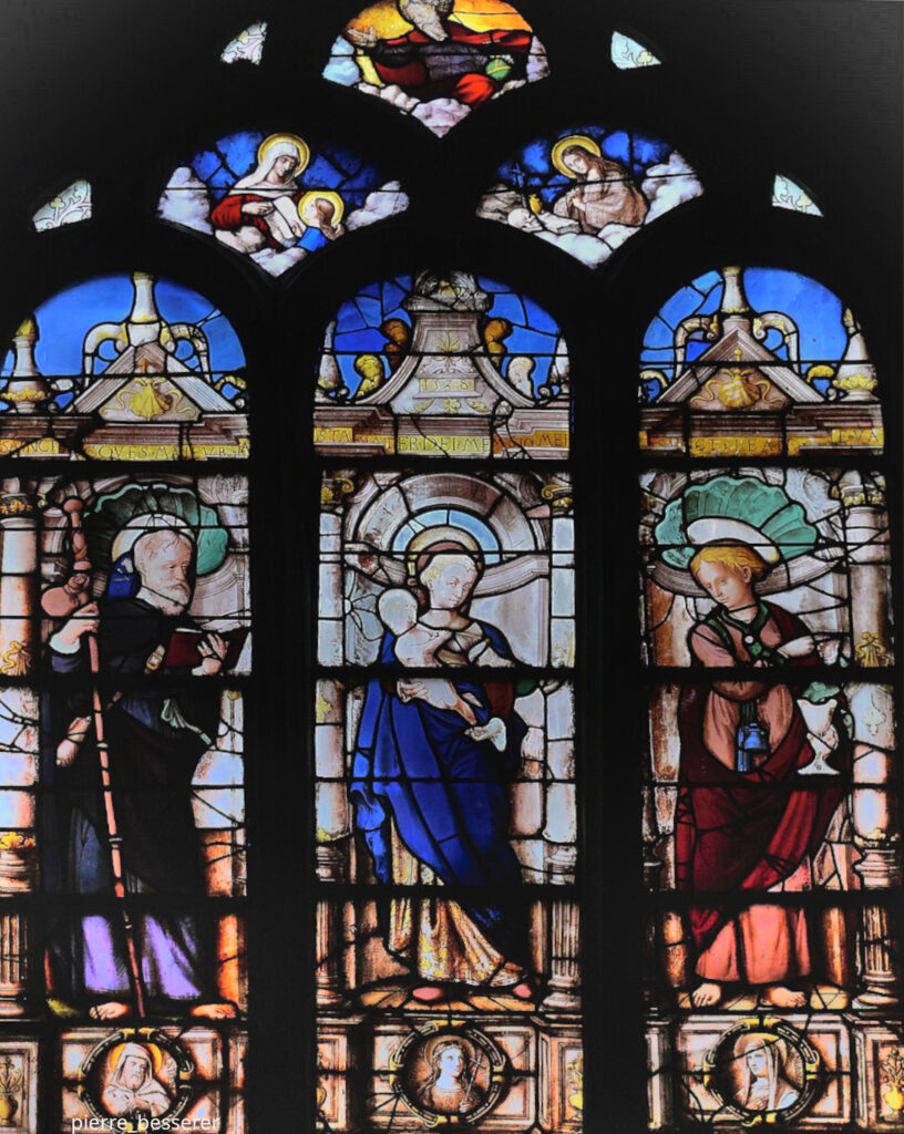 Vitrail de la chapelle Saint-Jacques