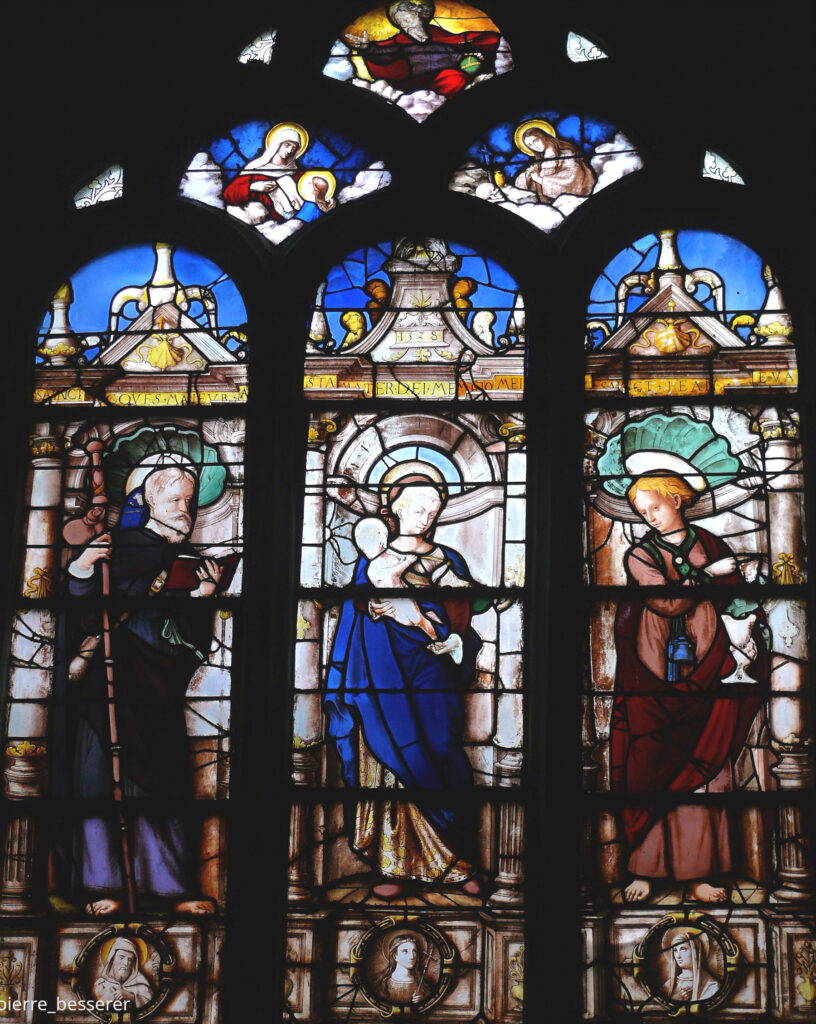 Vitrail de saint Jacques