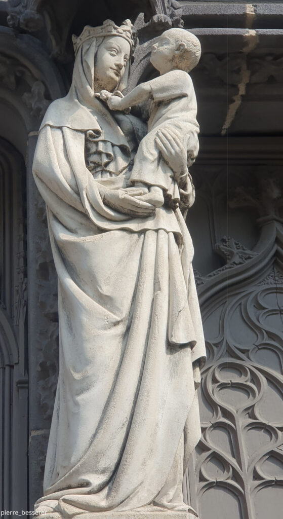 La copie de La Vierge à l'oiseau